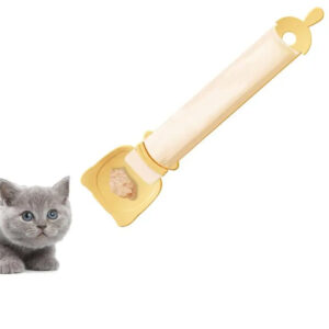 Cat Strip Feeder, Cat Strip Happy Spoon, Cat Wet Food Spoon Portable Cat Feeding Spoon Reuseable Cat Strip Spoon Lickable Pet Feeder Spoon Pets Cat Food Accessories, Cat Strip Squeeze Spoon - Image 6