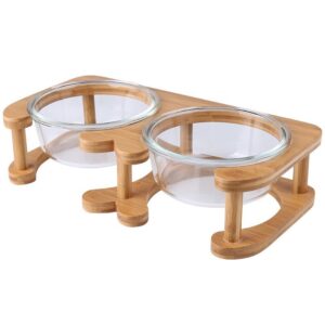 Glass cat bowl cat food bowl cat food bowl - Image 7