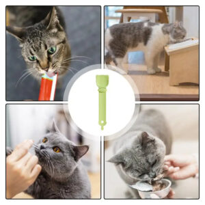 Cat Strip Feeder, Cat Strip Happy Spoon, Cat Wet Food Spoon Portable Cat Feeding Spoon Reuseable Cat Strip Spoon Lickable Pet Feeder Spoon Pets Cat Food Accessories, Cat Strip Squeeze Spoon - Image 8