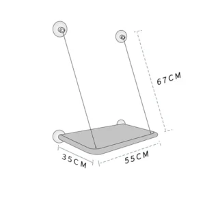 Pet Cat Hammock Aerial Hanging Cat Bed Cats Bed House Kitten Climbing Frame Sunny Window Seat Nest Bearing 20kg Pet Accessories - Image 5
