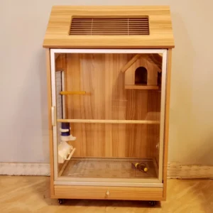 Nest Supplies Parrot Large Size Bird Cages Transfer Accessories Canaries Birdcage House Lovebird Nest Seat Bird House Outdoor - Image 3